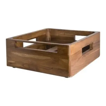 DW Haber Power Cell Cover Up 16 7/8 in x 15 in x 6 in Natural Teak
