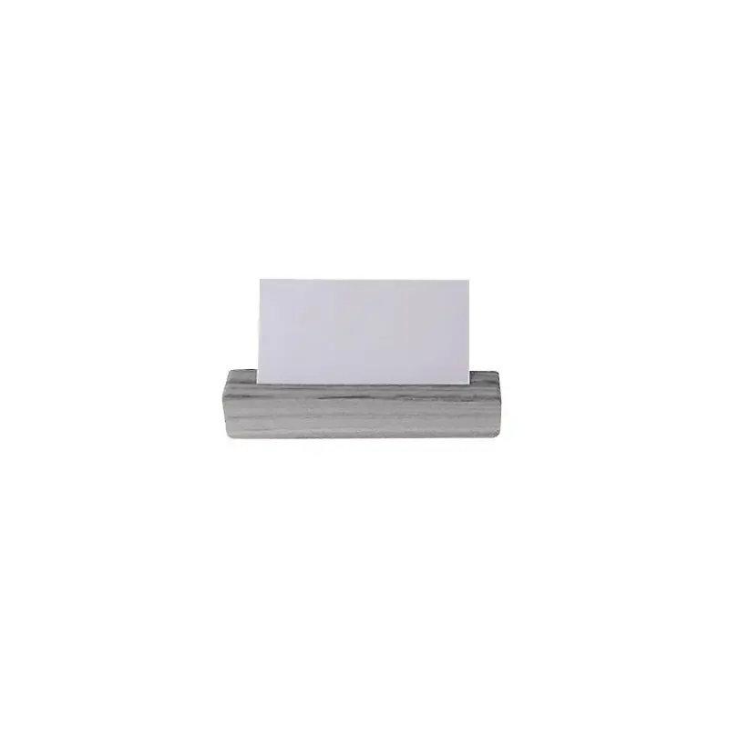 DW Haber Card Holder Large 1 in x 1 in x 4 1/2 in Grey Wash - Set of 12