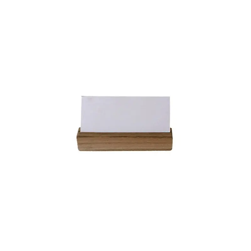 DW Haber Card Holder Small 1 in x 1 in x 3 1/2 in Ash Grey - Set of 12