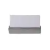 DW Haber Card Holder Small 1 in x 1 in x 3 1/2 in Grey Wash - Set of 12