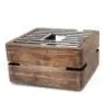 DW Haber Fusion Buffet Riser 11 in x 11 in x 6 in Ash Grey