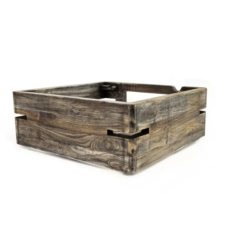 DW Haber Fusion Buffet Riser 14 in x 14 in x 5 in Ash Grey
