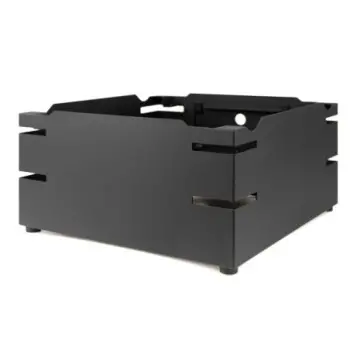 DW Haber Fusion Buffet Riser 14 in x 14 in x 7 in Black No Cut Out