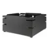 DW Haber Fusion Buffet Riser 14 in x 14 in x 7 in Black No Cut Out