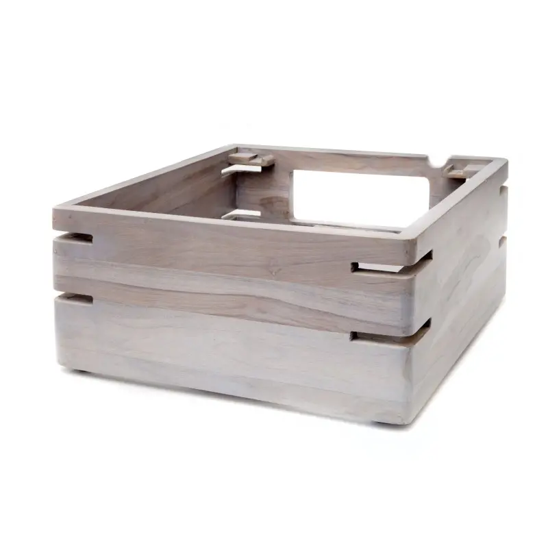 DW Haber Fusion Buffet Riser 14 in x 14 in x 7 in Grey Wash DW Haber Fusion Buffet Riser 14 in x 14 in x 7 in Grey Wash