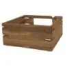 DW Haber Fusion Buffet Riser 14 in x 14 in x 7 in Teak
