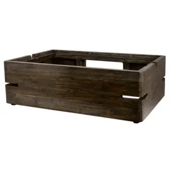 DW Haber Fusion Buffet Riser Gastronorm 23 in x 15 in x 7 1/4 in Ash Gray