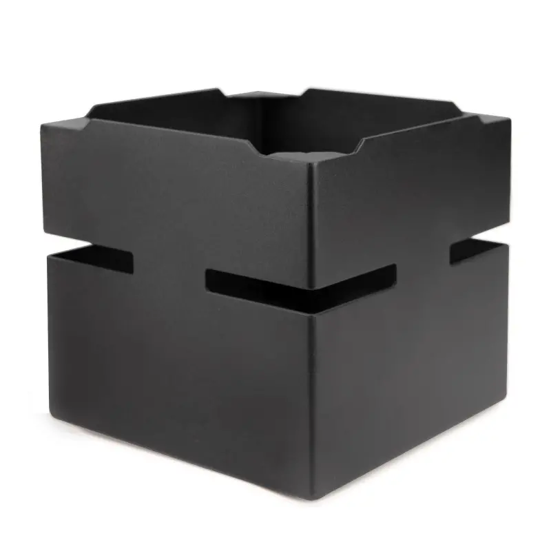 DW Haber Fusion Buffet Riser 6 in x 6 in x 6 in Black No Cut Out