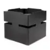 DW Haber Fusion Buffet Riser 6 in x 6 in x 6 in Black No Cut Out
