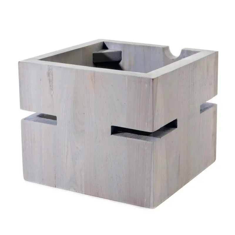 DW Haber Fusion Buffet Riser 6 in x 6 in x 6 in Grey Wash DW Haber Fusion Buffet Riser 6 in x 6 in x 6 in Grey Wash