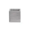 DW Haber Square Utility Box 4 in x 4 in Grey Wash