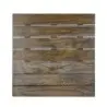 DW Haber Fusion Wood Slatted Shelf 12 in x 12 in Ash Grey