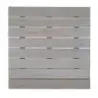 DW Haber Fusion Wood Slatted Shelf 14 in x 14 in Grey Wash