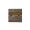DW Haber Fusion Wood Slatted Shelf 6 in x 6 in Ash Grey