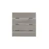 DW Haber Fusion Wood Slatted Shelf 6 in x 6 in Grey Wash