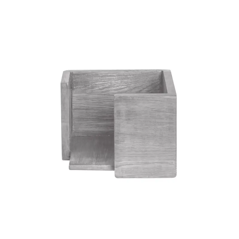 DW Haber Square Napkin Holder 5 3/4 in x 4 in Grey Wash