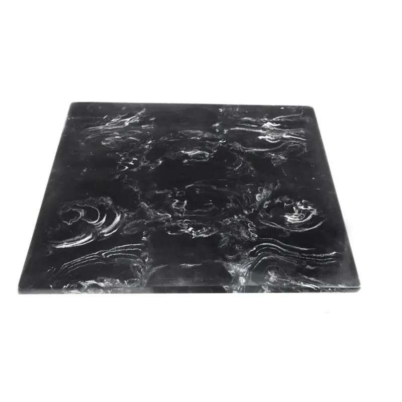DW Haber Fusion Shelf 12 in x 12 in Grey Marble Resin DW Haber Fusion Shelf 12 in x 12 in Grey Marble Resin