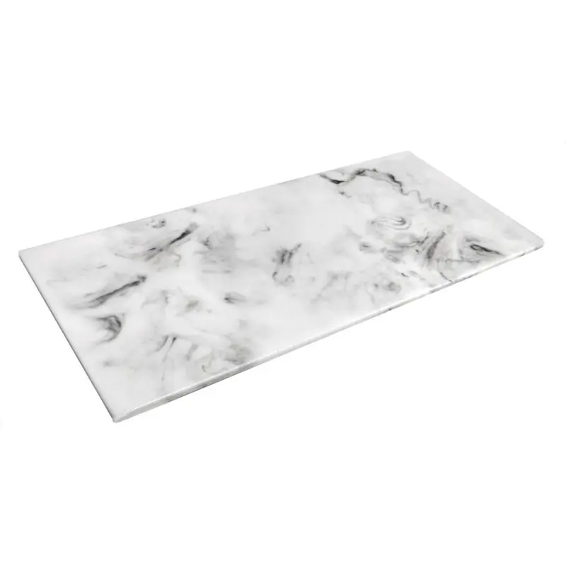 DW Haber Fusion Shelf 24 in x 11 in White Carrera Resin DW Haber Fusion Shelf 24 in x 11 in White Carrera Resin