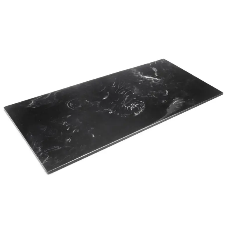 DW Haber Fusion Shelf 24 in x 11 in Grey Marble Resin