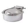 DW Haber Chafer Grill (4 qt) Round Hinged Stainless Steel