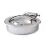 DW Haber Chafer Grill (2 Gal) Round Hinged Stainless Steel
