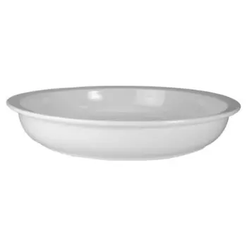 Walco HW/Buffet Round Porcelain insert 15 3/4 in x 2 1/2 in (8 qt) Idol Buffet - Set of 6
