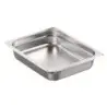 Walco HW/Buffet Rectangle Stainless Steel Food Pan 12 3/4 in (4 qt) Idol Buffet - Set of 12