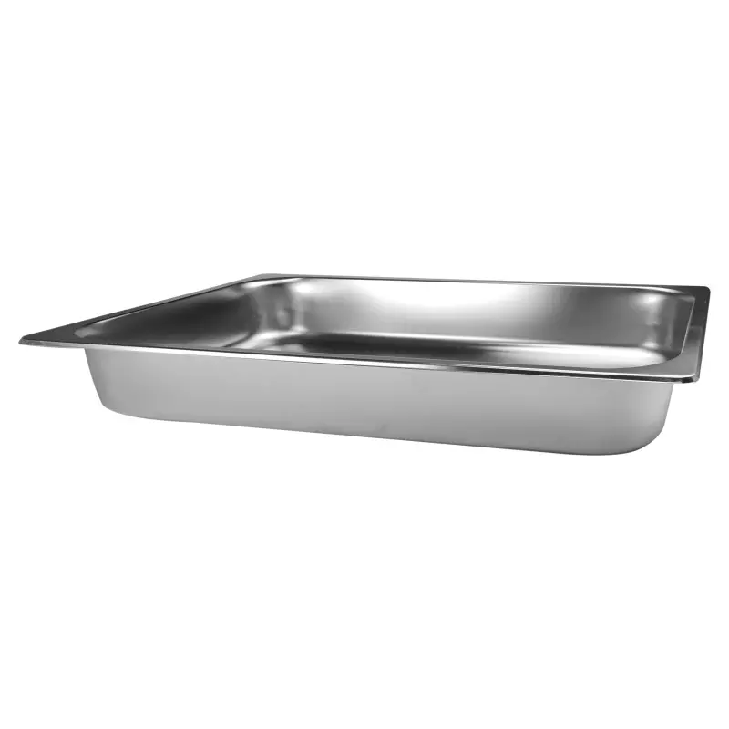 Walco HW/Buffet Deep Food Pan 21 in x 12 1/2 in x 3 in (12 qt) Idol Buffet - Set of 6