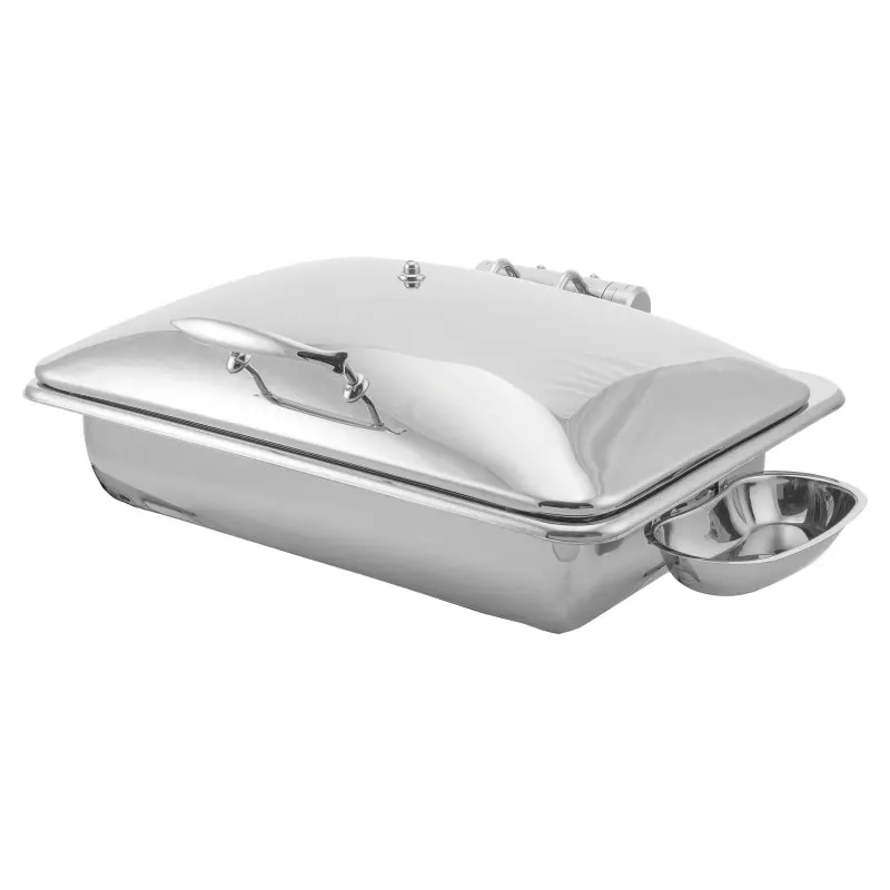 Walco HW/Buffet Metal Chafer 23 3/4 in x 18 1/2 in x 10 1/2 in (8 qt) Idol Buffet Walco HW/Buffet Metal Chafer 23 3/4 in x 18 1/2 in x 10 1/2 in (8 qt) Idol Buffet