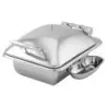 Walco HW/Buffet Metal Chafer 21 in x 12 3/4 in (6 qt) Idol induction