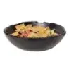 Kenny Mack Bowl Jagged Edge 13 in x 4 1/2 in (135 oz) Espresso