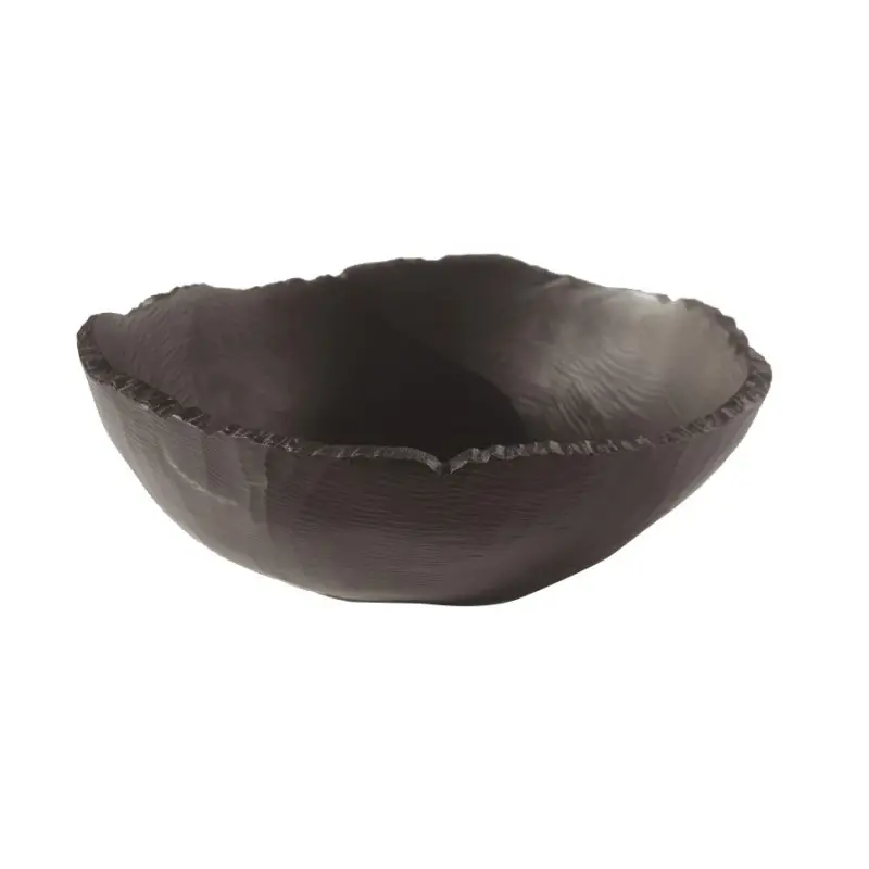 Kenny Mack Bowl Jagged Edge 10 1/2 in x 4 in (71 1/2 oz) Espresso Kenny Mack Bowl Jagged Edge 10 1/2 in x 4 in (71 1/2 oz) Espresso