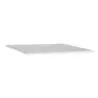 Roselli Riser Square Top 13 in Melamine White