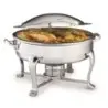 DW Haber Chafer Millennium 2 Gal Round Hinged Stainless Steel