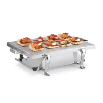 DW Haber Heater Stand Millennium with Aluminum 20 in L x 14 in H Stainless Steel