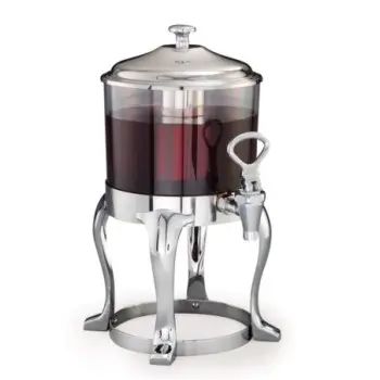 DW Haber Juicer Millennium 4 qt Polycarbonate Body Low Cover Stainless Steel