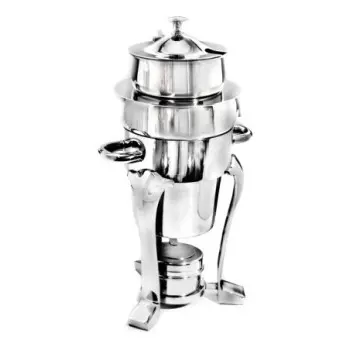 DW Haber Petite Marmite Millennium Hinged 2 qt Stainless Steel