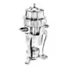 DW Haber Petite Marmite Millennium Hinged 2 qt Stainless Steel