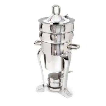 DW Haber Petite Marmite Millennium Hinged 4 qt Stainless Steel
