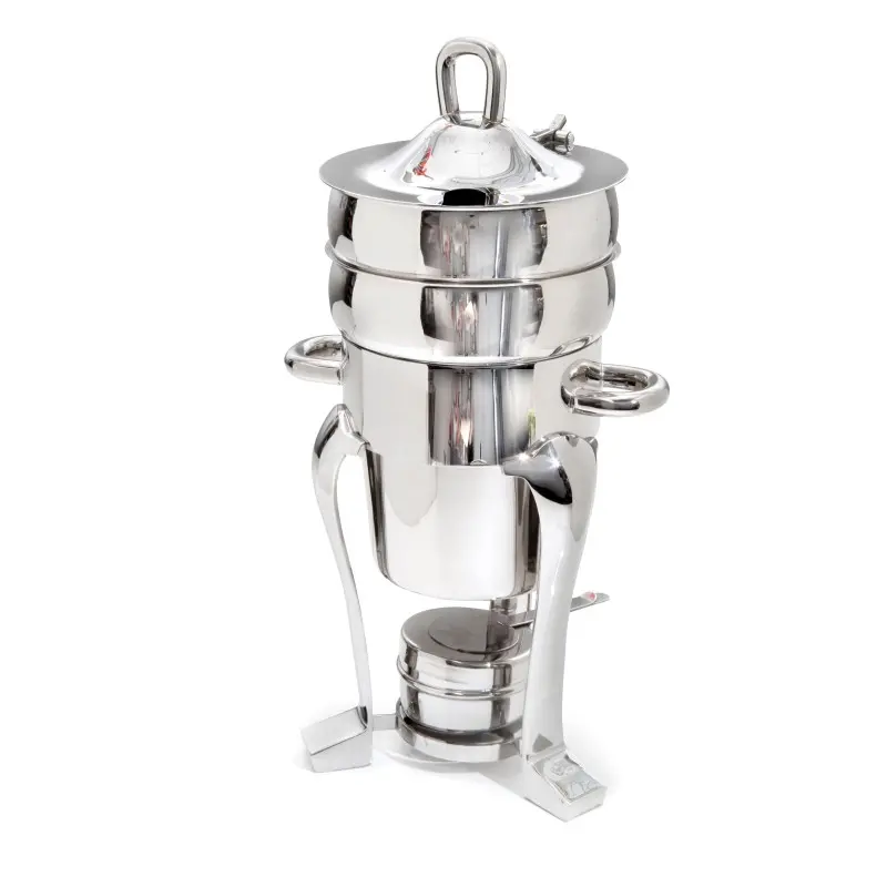 DW Haber Petite Marmite Millennium Hinged 4 qt Stainless Steel DW Haber Petite Marmite Millennium Hinged 4 qt Stainless Steel