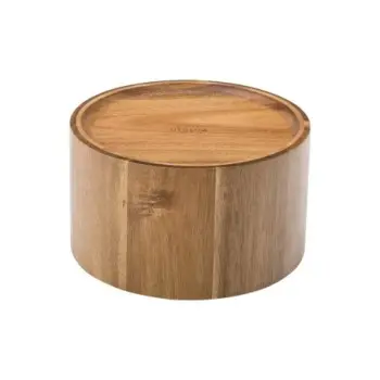 Utopia HW/Buffet Punch Barrel Drink Dispenser Stand/Bowl 8 1/2 in x 4 3/4 in Nantucket Acacia