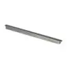 DW Haber Spacer Bar Food Pan 1/2 Round For (6 qt) Chafer Stainless Steel