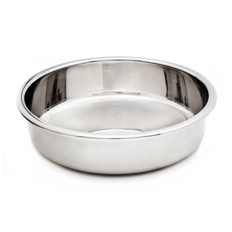 DW Haber Food Pan For 1 1/2 And (2 Gal) Round Chafer Stainless Steel