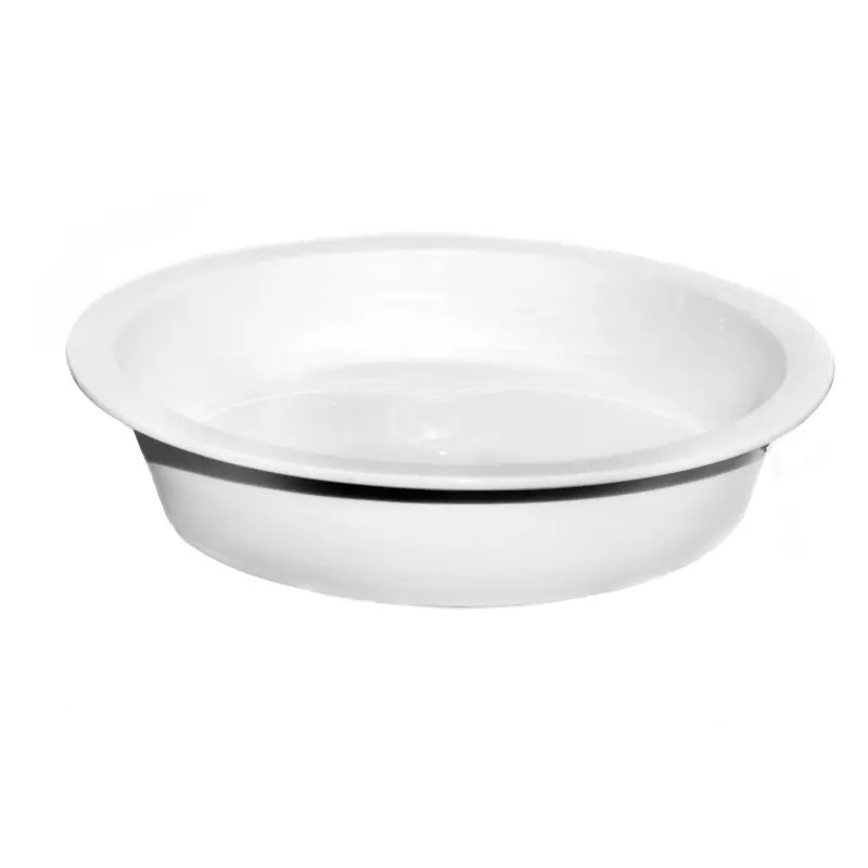 DW Haber Food Pan (2 Gal) Round Chafer Ceramic Bright White DW Haber Food Pan (2 Gal) Round Chafer Ceramic Bright White