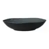 Creations Buffet Large Round Shallow Bowl 14 1/8 in x 2 5/8 in (1 Gal) Pompeii Slate - Set of 8