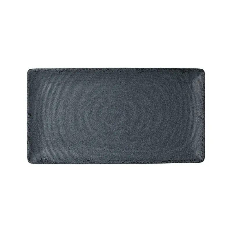 Creations Buffet Gastronorm Rectangle 12 3/4 in x 6 7/8 in x 1 in Pompeii Slate - Set of 12
