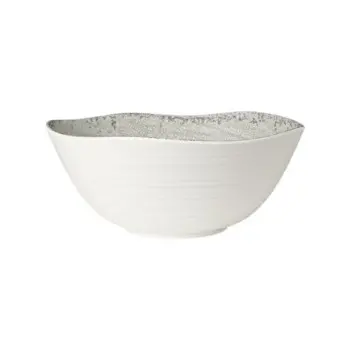 Creations Buffet Medium Round Bowl 11 1/4 in x 4 5/8 in (1 Gal) Pompeii Stone - Set of 8