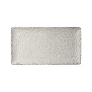 Creations Buffet Gastronorm Rectangle 12 3/4 in x 6 7/8 in x 1 in Pompeii Stone - Set of 12