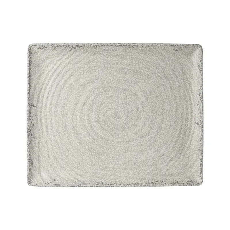 Creations Buffet Gastronorm Rectangle 12 3/4 in x 10 5/8 in x 1 in Pompeii Stone - Set of 10