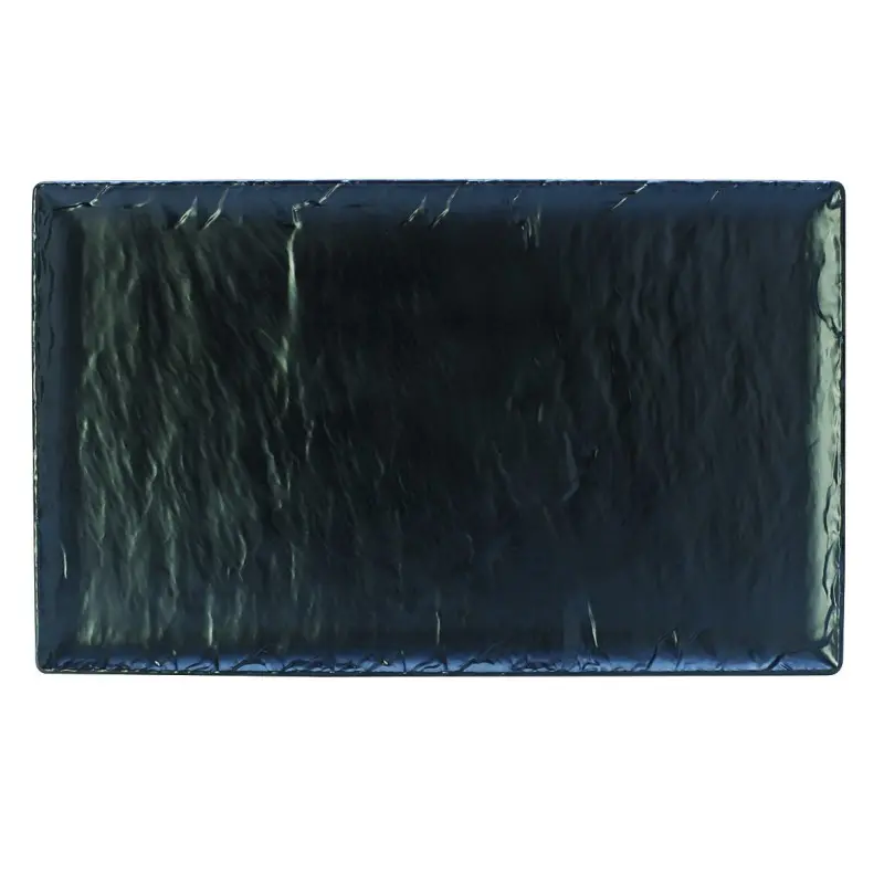 Creations Melamine Gastronorm Rectangle 21 in x 12 3/4 in Slate - Set of 6 Creations Melamine Gastronorm Rectangle 21 in x 12 3/4 in Slate - Set of 6